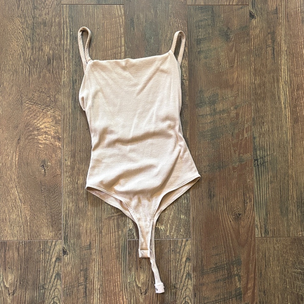 Lulu's Cream Bodysuit